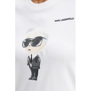 Karl Lagerfeld Памучна тениска IKON AQUARELLE (A1W17130) - answear - 123,20 лв