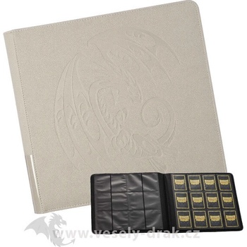 Dragon Shield Card Codex Portfolio Ashen White album na 576 karet