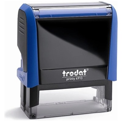 TRODAT Печат TRODAT Printy 4.0 4913 небесносин корпус черен тампон 4913K/F (4913-KE-FK)