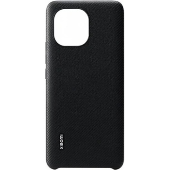 Xiaomi Rugged Vegan Leather Case за Xiaomi Mi 11 Carbon Black, BHR4981GL