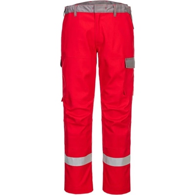 PortWest kalhoty Bizflame Ultra 32/5000 FR06 do pasu červená