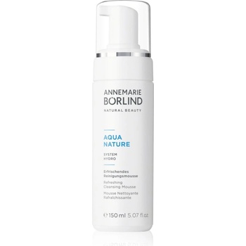 Annemarie Börlind AQUANATURE освежаваща почистваща пяна 150ml