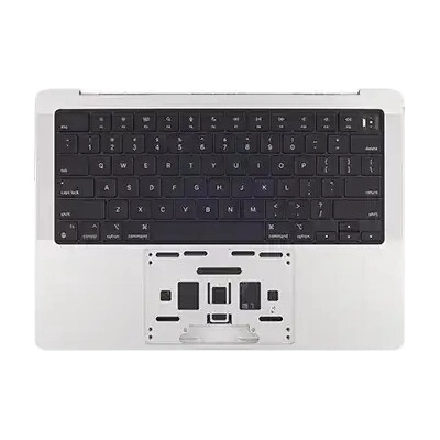 Top Case s batériou a klávesnicou MacBook Pro 14" (A2992 / 2023) ISO slovenská – Originál – strieborný MAC1150
