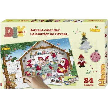 Hama Beads Hama Midi Beads Advent Calendar (383046)