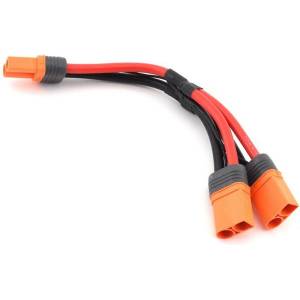 Spektrum Спектрум паралелен Y-кабел IC5 батерия / 2x IC5 устройство 15см 10AWG