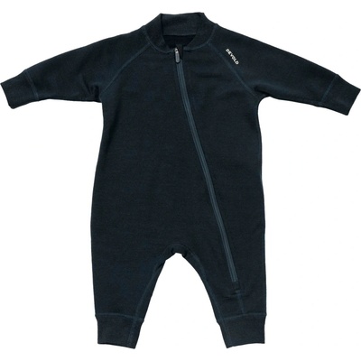 Detský merino overal Devold NIBBA MERINO PLAYSUIT BABY tmavo modrá