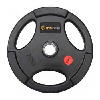 Image 1 of Sportmann Гумирана тежест Sportmann Deluxe 20 кг/ 51 мм