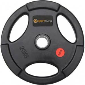 Sportmann Гумирана тежест Sportmann Deluxe 20 кг/ 51 мм