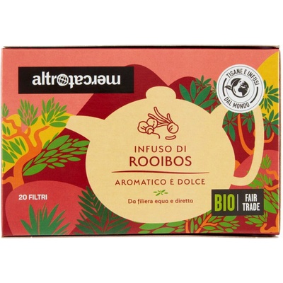 Altromercato bio čaj rooibos 20 ks