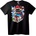 NOONEBRAND Тениска Mario Skull Ретро гейминг - M, White