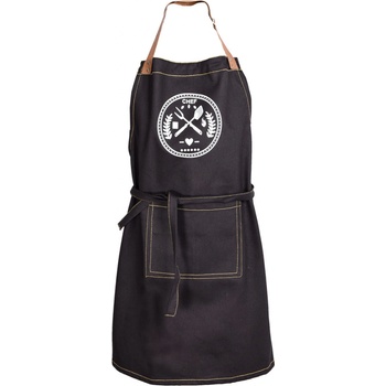 Forbyt kuchyňská zástěra Masterschef černá 70x90cm