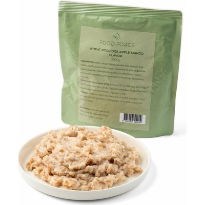 Food Force Pšeničná kaša s jablčným pyré 300 g