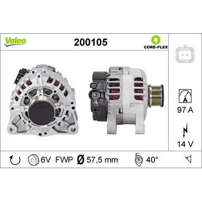 generátor VALEO 200105