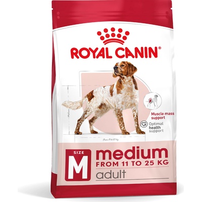 Royal Canin Medium Adult 4 кг суха храна за възрастни кучета, средни породи
