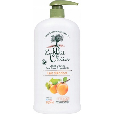 Le Petit Olivier sprchový krém Marhuľové mlieko 750 ml