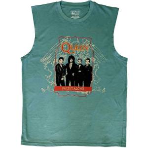 Queen Face It Alone Green M Риза (QUTANK86MGR02)