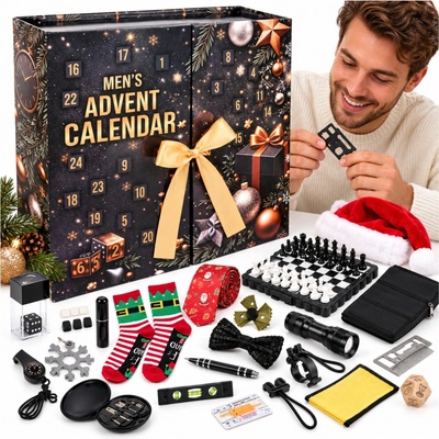 Fest Adventný kalendár pre muža Sada darčekov na Sviatky 2026
