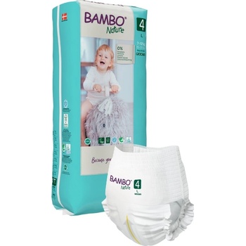 Abena Bambo Nature Pants TALL 4 L 7-12 kg 40 ks