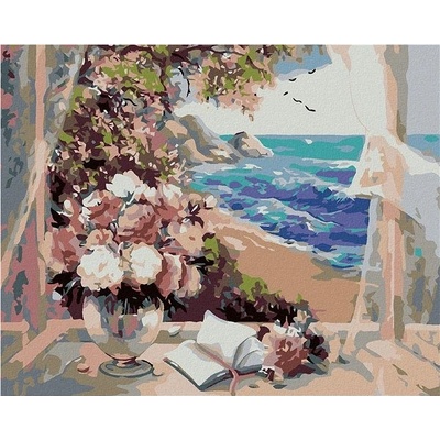 ZUTY Malování podle čísel ROZEČTENÁ KNIHA 40 x 50 cm