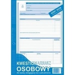 Michalczyk & Prokop Personal questionnaire for the applicant (offset) michalczyk and prokop a4