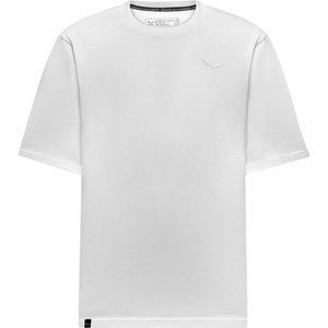 Salewa Мъжка спортна тениска Salewa Eagle Peak T-Shirt S/S Sport shirt - Optical White - размер 46 (EU) (217-0305-0212)