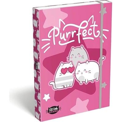 Lizzysuli box na zošity A5 Kit tok Stars Purrfect