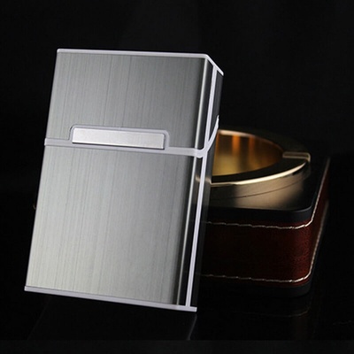 LUDOVKA PRIVATE Puzdro na cigarety LUXURY sivé