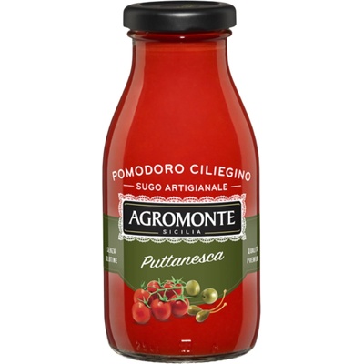 Agromonte paradajková omáčka Puttanesca s olivami 260 g