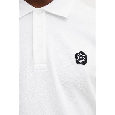 Kenzo Памучна тениска с яка Kenzo (FG55PO1024PU)
