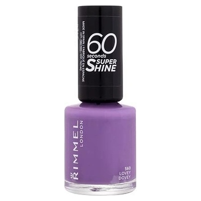 Rimmel London 60 Seconds Super Shine lak na nechty 560 Lovey Dovey 8 ml