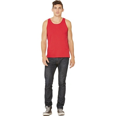 Bella Jersey tank červený