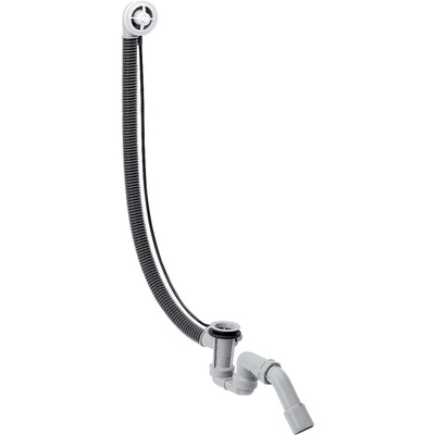 Hansgrohe Flexaplus - Vaňová odtoková a prepadová súprava, predĺžená verzia sifónu 58141180