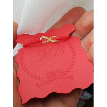 Image 1 of 14к златна бебешка гривна Безкрайност (БЗГ 4)