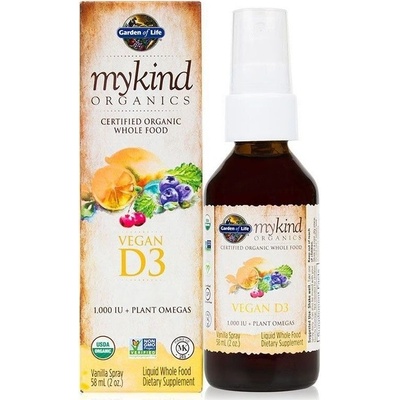 Garden of Life Vitamín D3 sprej 57 ml