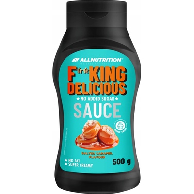 ALLNUTRITION F**king Delicious Sauce slaný karamel 500 g