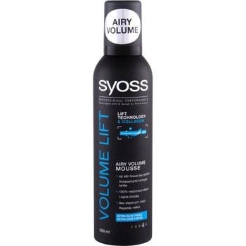 Syoss Volume Lift Mousse мус за обем на косата със силна фиксация 250 ml за жени