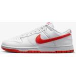 Nike Мъжки маратонки Nike Dunk Low Retro White Picante Red - DV0831-103