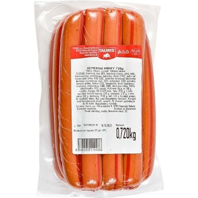 Tauris Gemerské párky 720 g