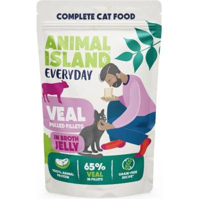 Animal Island Everyday teľacie mäso v želé 85 g
