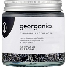 georganics Fluoride Toothpaste Activated Charcoal 60 ml