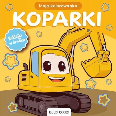Moja omaľovánka Bager Kiddo books
