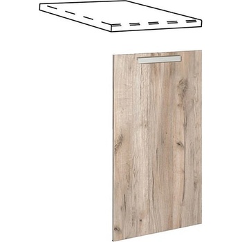 Matis Врата за съдомиялна машина с дръжка IN Mask 45x72 сив дъб