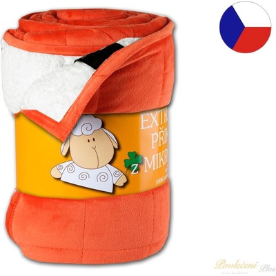 Sleep-well Deka mikrovlákno Ovce prošev oranžová 150x200