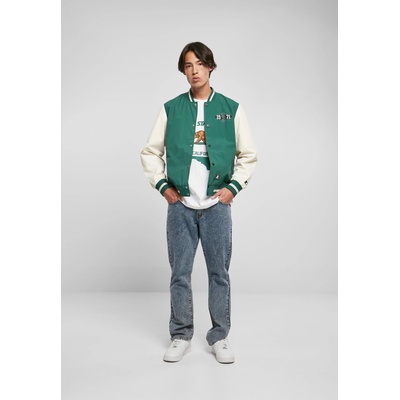 Urban Classics Мъжко колежанско яке в зелен цвят Starter College JacketUB-ST352-04343 - Зелен, размер S