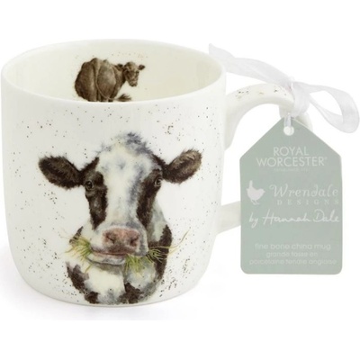 Wrendale porcelánový hrnek Moo Cow s krávou 310 ml