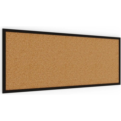 ALLboards Korková tabule 100 x 40 cm ČERNÝ TK104BK