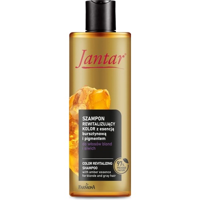 Jantar Bursztynowa Rewitalizacja Koloru revitalizační šampon pro blond a šedé vlasy 300 ml