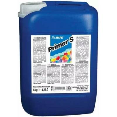 MAPEI Primer S hydroizolační základní nátěr na savé a nesavé podklady 5 kg Růžová
