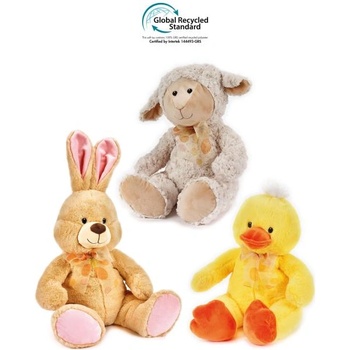 Play Eco Голямо Зайче, Патенце, Овчица 34см асортимент