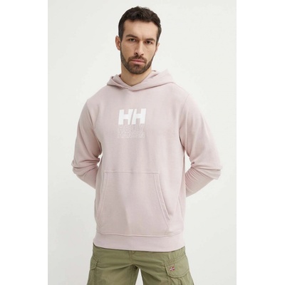 Helly Hansen růžová s kapucí s aplikací